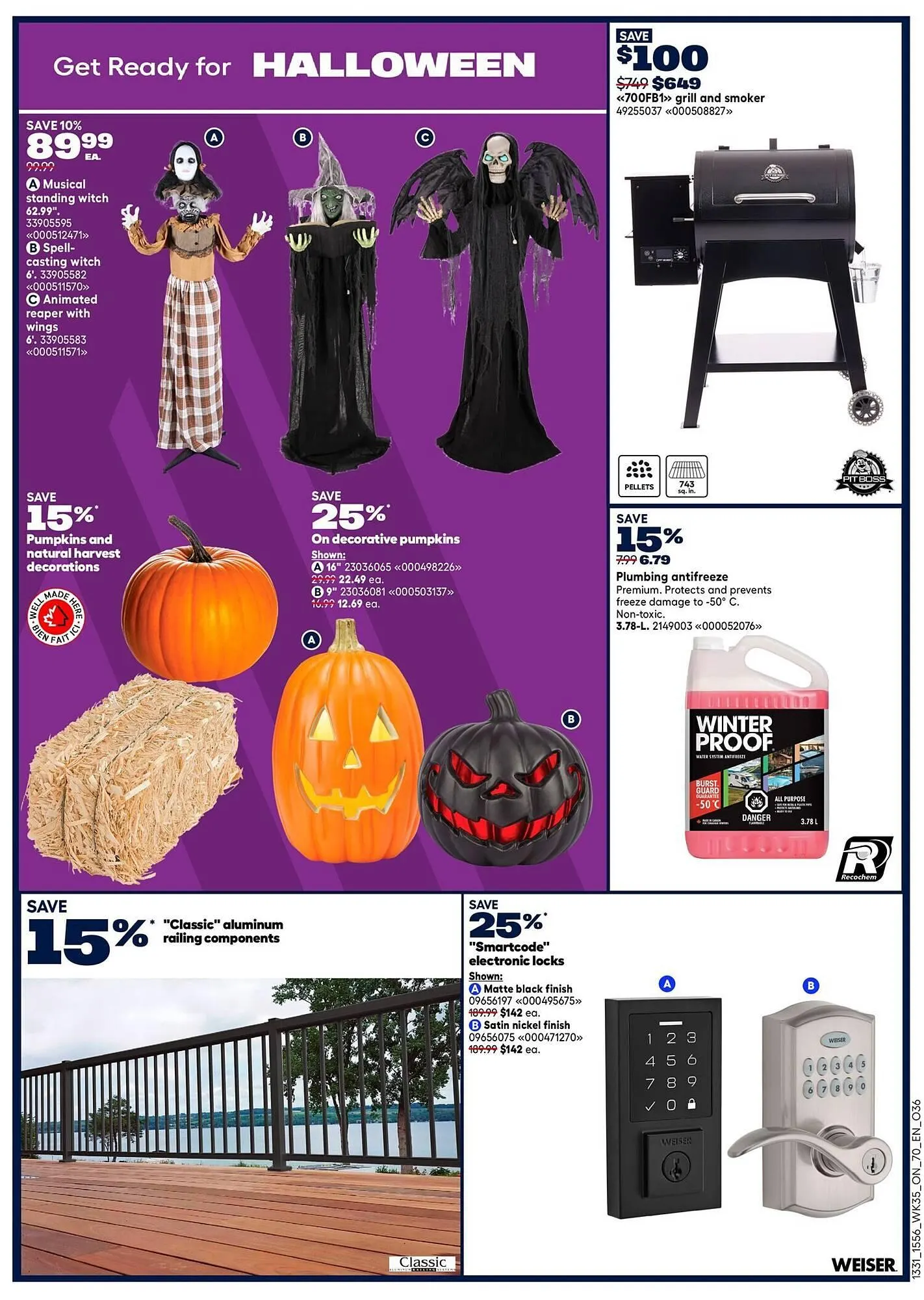 RONA flyer from September 26 to October 17 2025 - flyer page 3