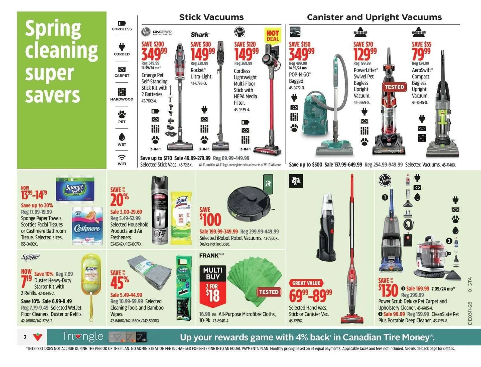 Canadian Tire flyer from March 12 to April 2 2026 - flyer page 2