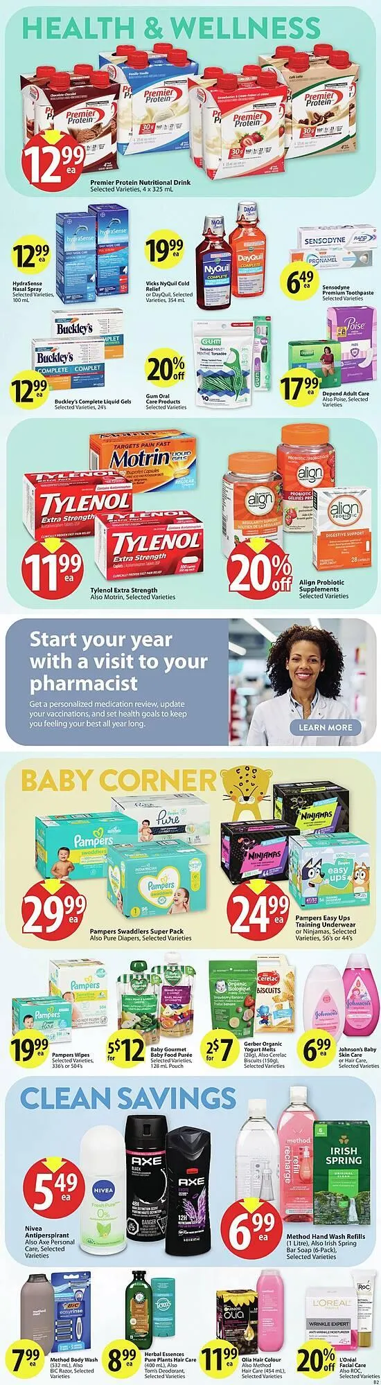 Save on Foods flyer from January 1 to January 8 2026 - flyer page 23