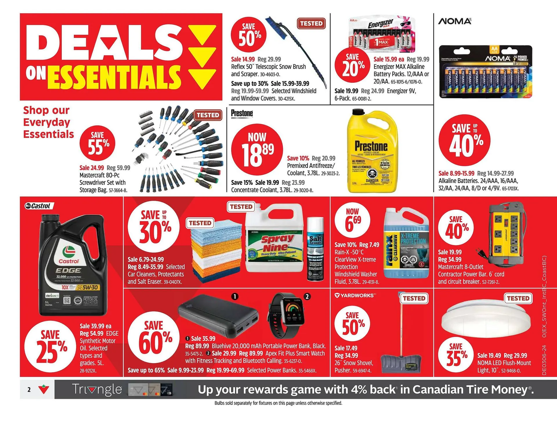 Canadian Tire flyer from January 31 to February 6 2025 - flyer page 2