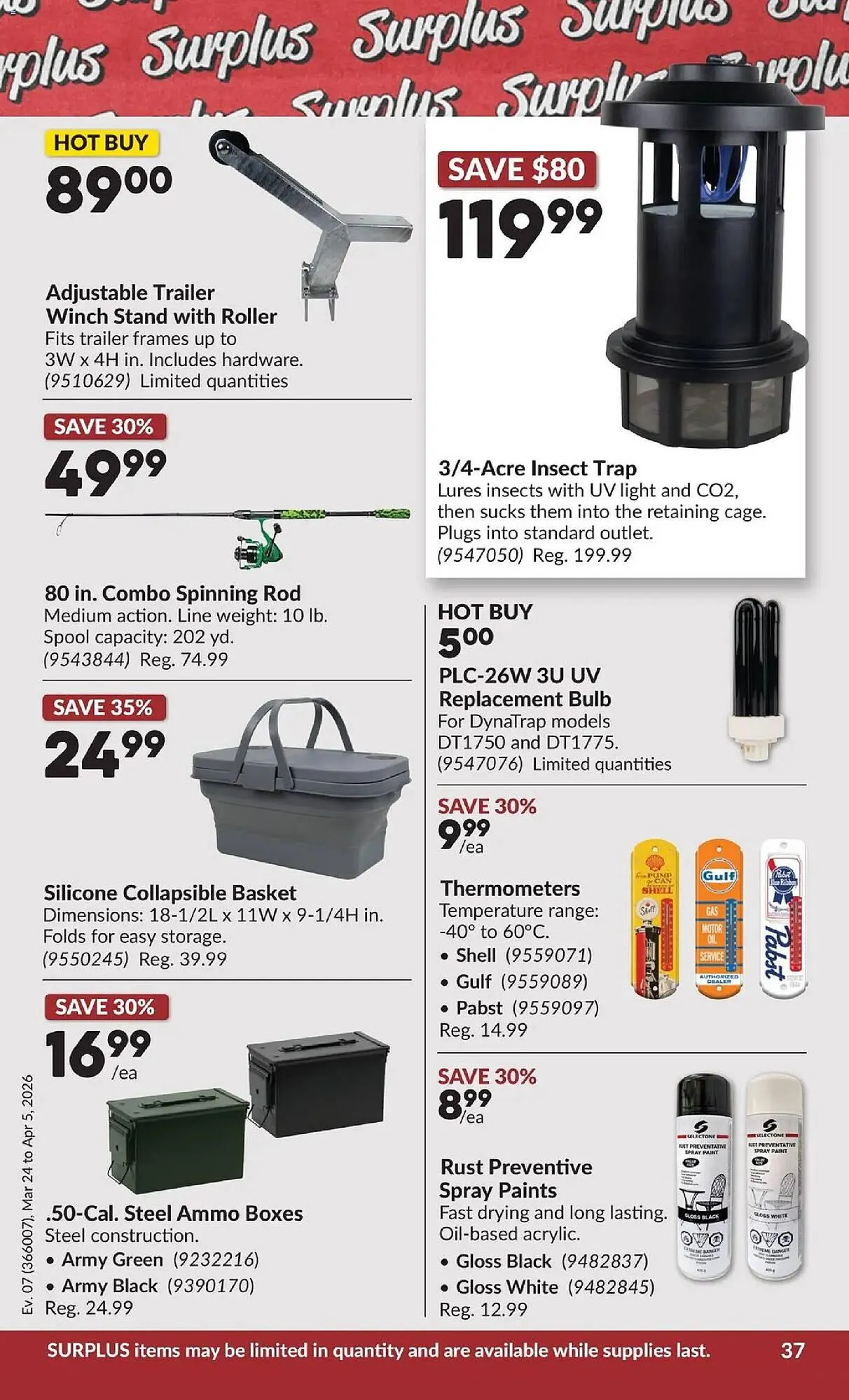 Princess Auto flyer from March 24 to April 6 2026 - flyer page 45