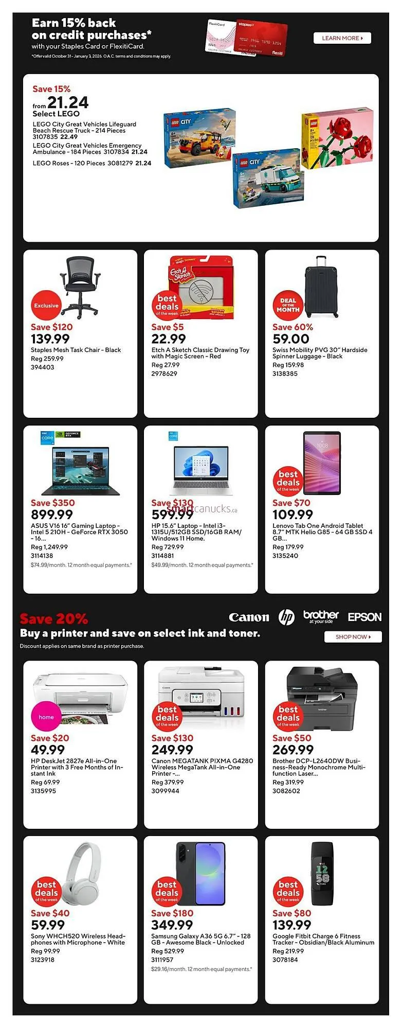 Staples flyer from December 12 to December 18 2025 - flyer page 3