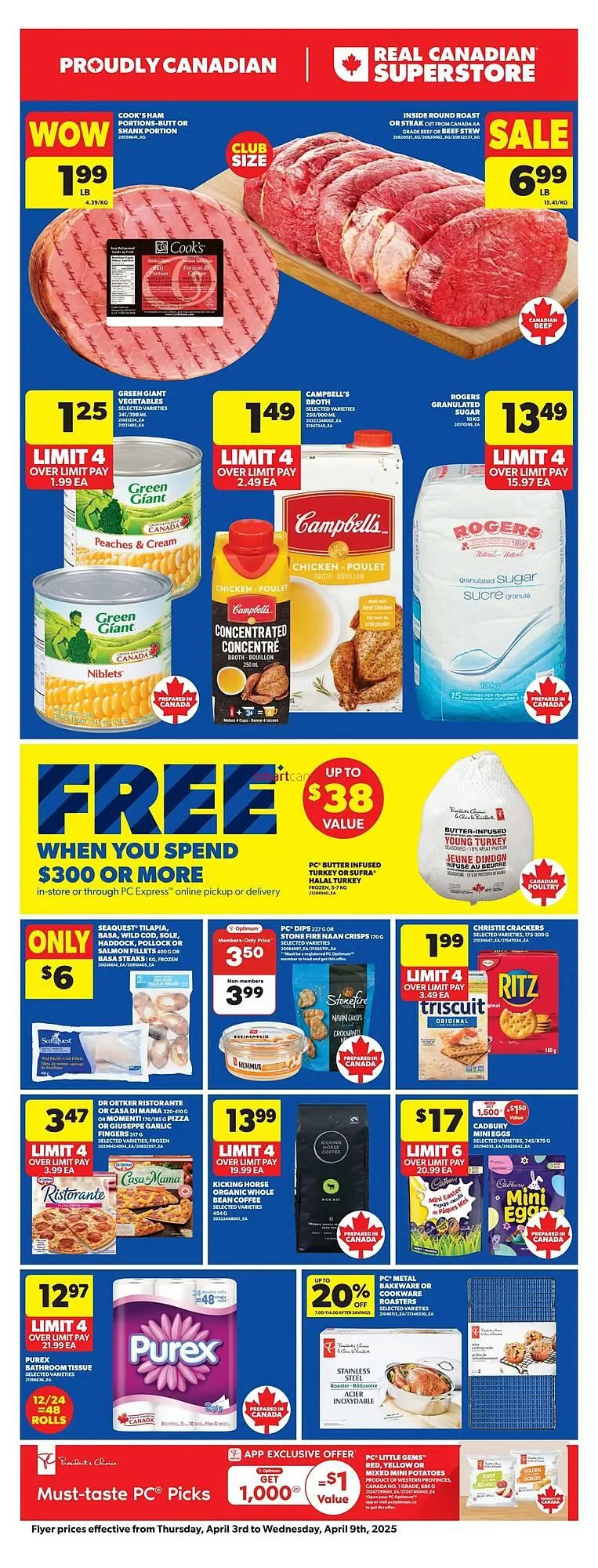 Real Canadian Superstore flyer from April 3 to April 9 2025 - flyer page 3