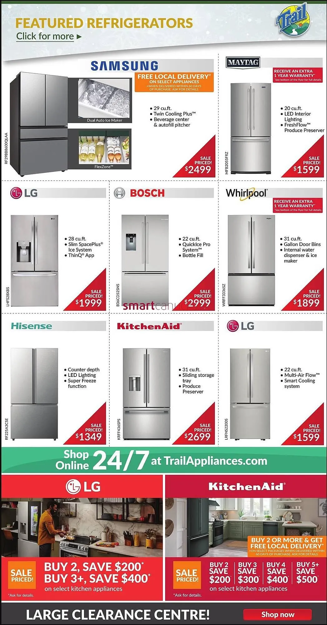 Trail Appliances flyer from December 26 to December 31 2025 - flyer page 2