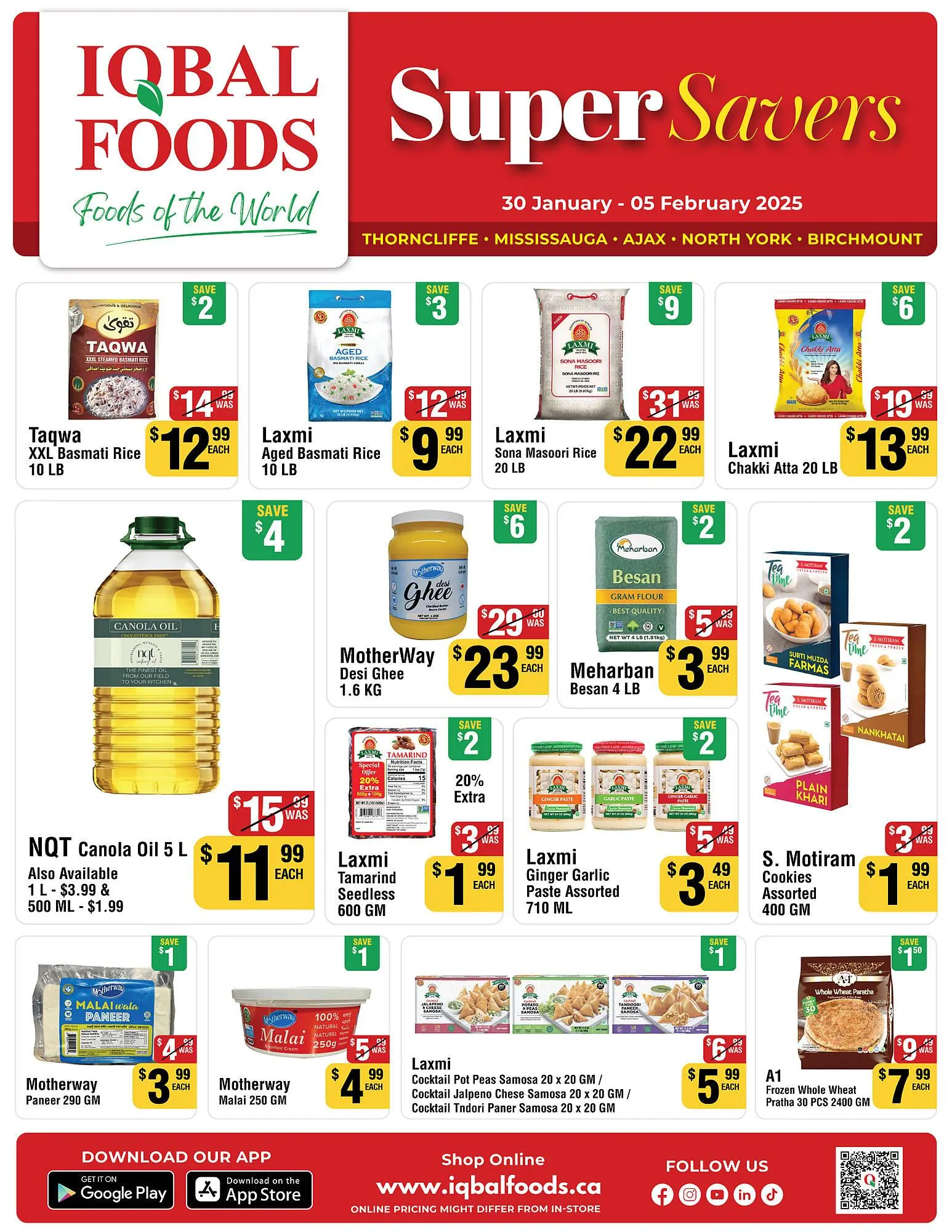 Iqbal Foods flyer from January 31 to February 6 2025 - flyer page 1