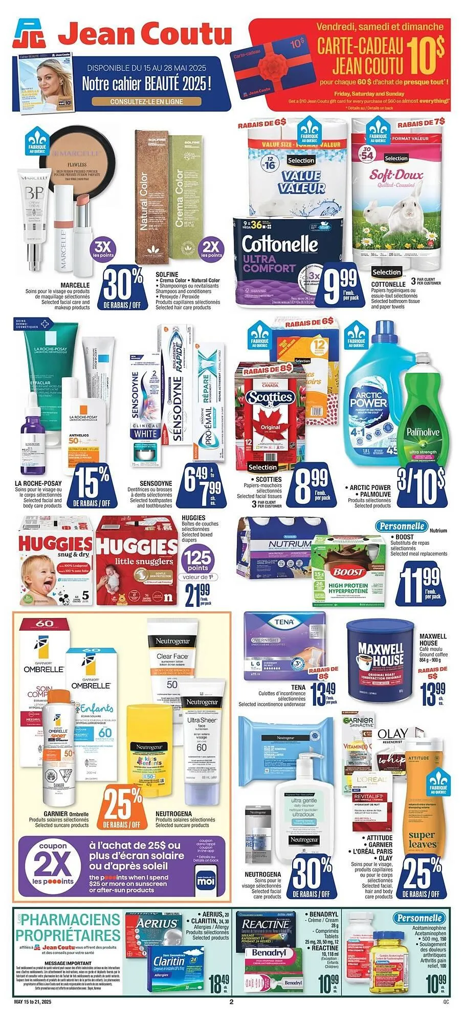 Jean Coutu flyer from May 15 to May 21 2025 - flyer page 2