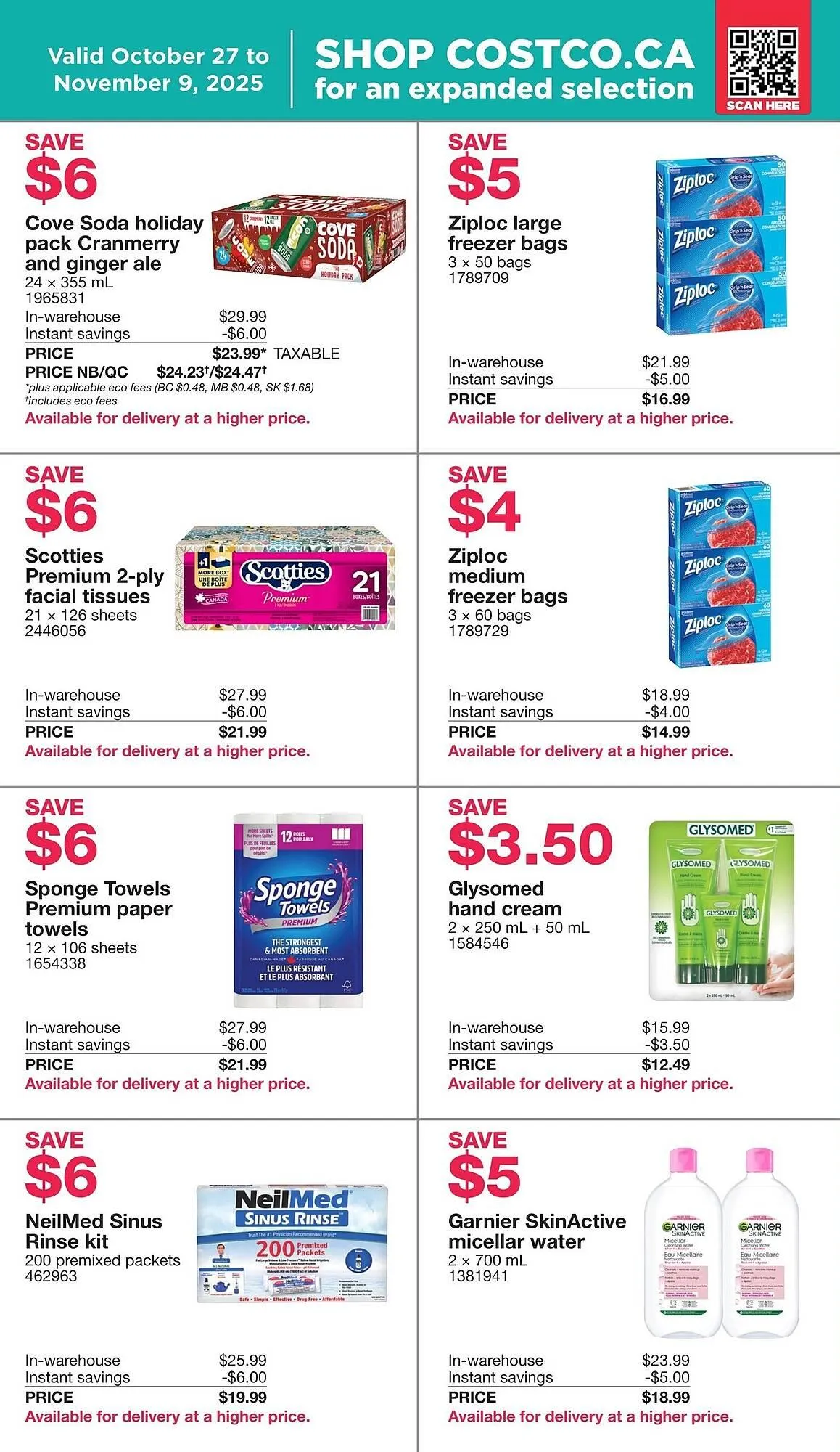 Costco flyer from October 23 to November 5 2025 - flyer page 5