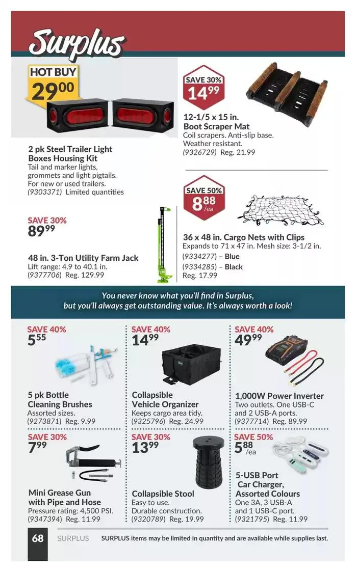 National Sale from March 11 to March 23 2025 - flyer page 73