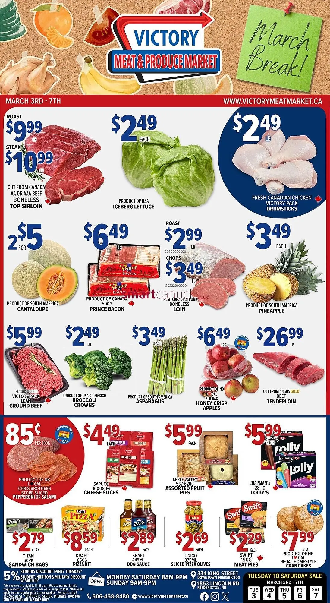 Victory Meat Market flyer from March 3 to March 7 2026 - flyer page 1