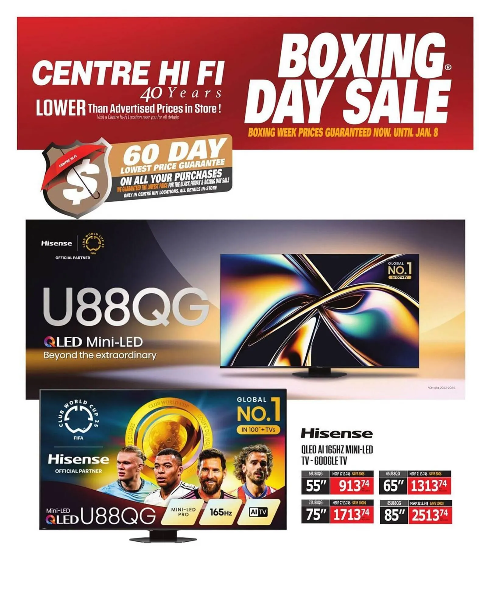 Centre Hi-Fi flyer from January 2 to January 8 2026 - flyer page 31