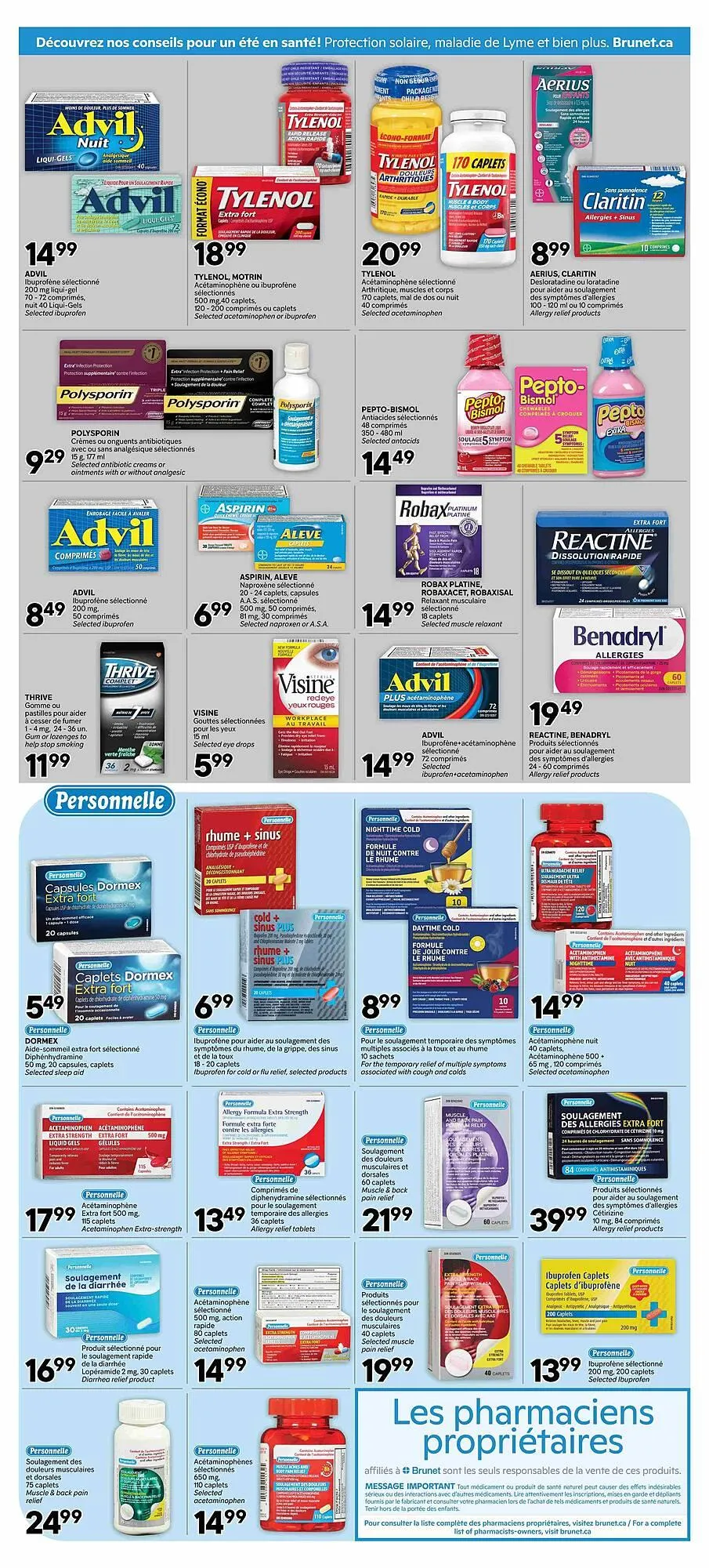 Brunet flyer from July 31 to August 7 2025 - flyer page 4