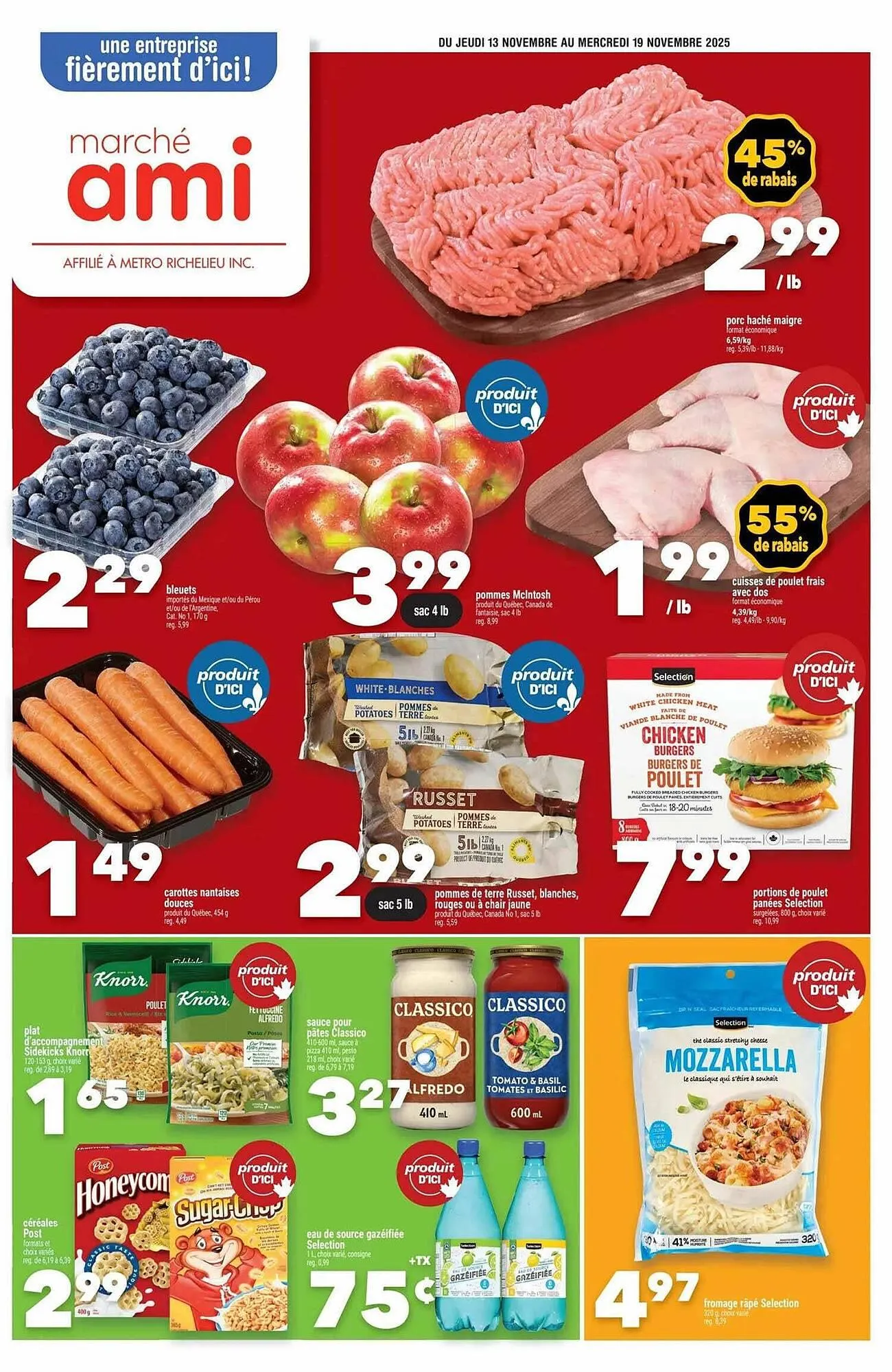 Marche Ami flyer from November 12 to November 19 2025 - flyer page 1