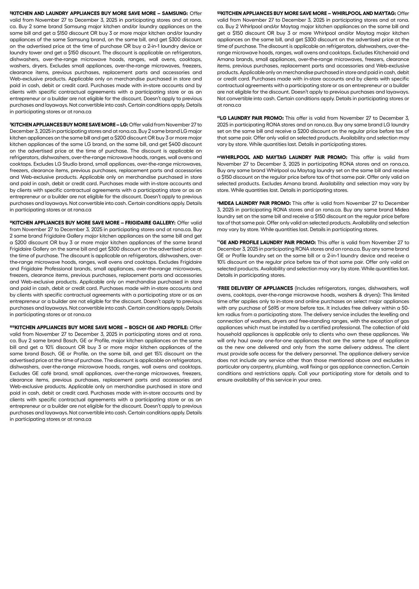 RONA flyer from November 27 to December 18 2025 - flyer page 24