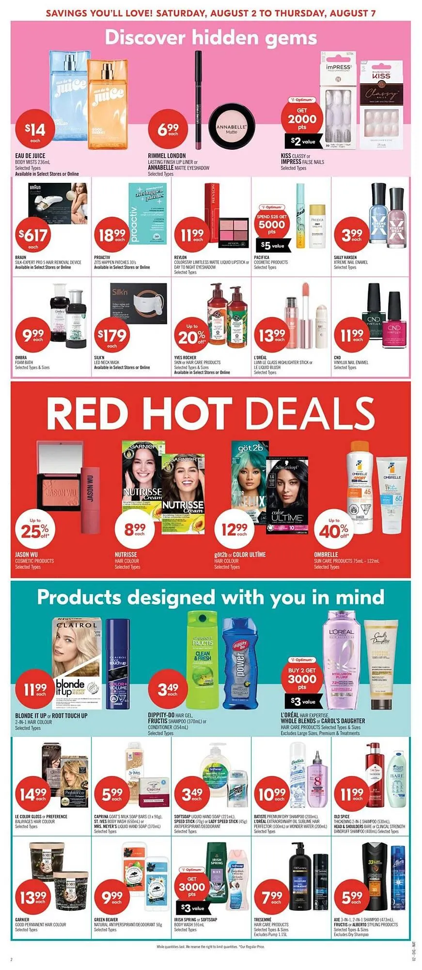 Shoppers Drug Mart flyer from July 31 to August 14 2025 - flyer page 17