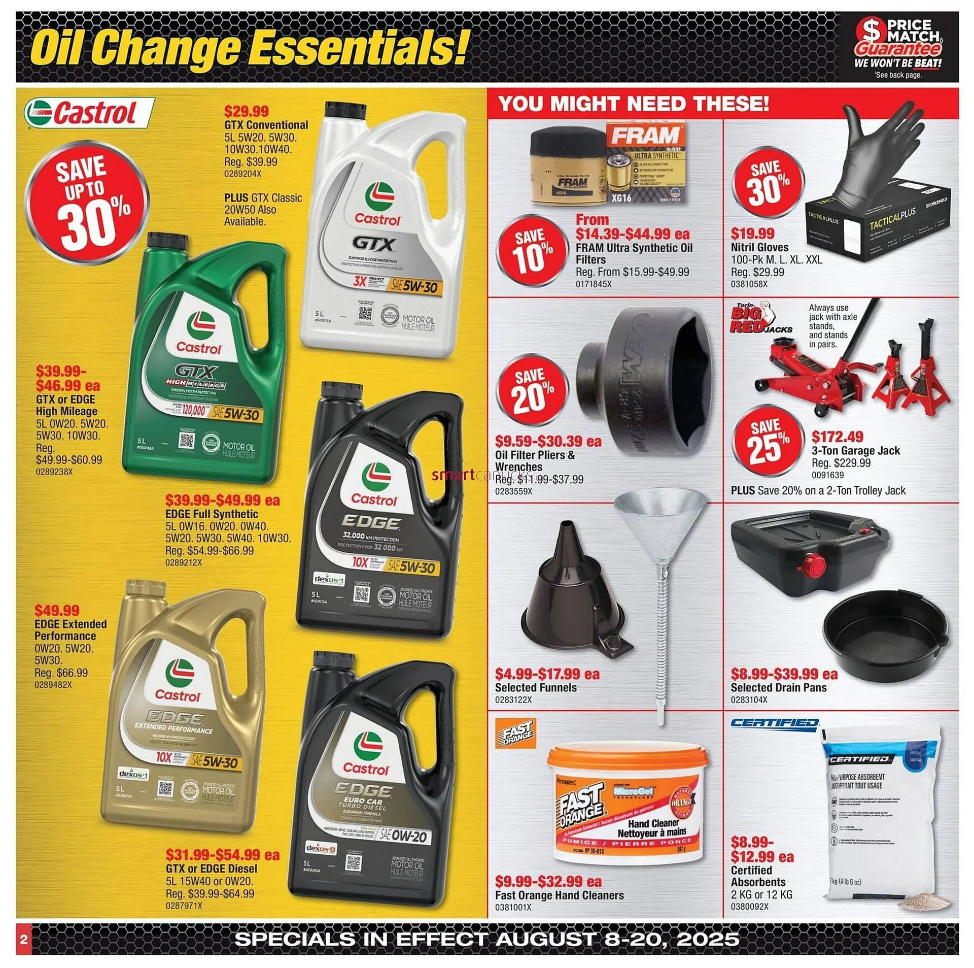 PartSource flyer from August 7 to August 13 2025 - flyer page 2