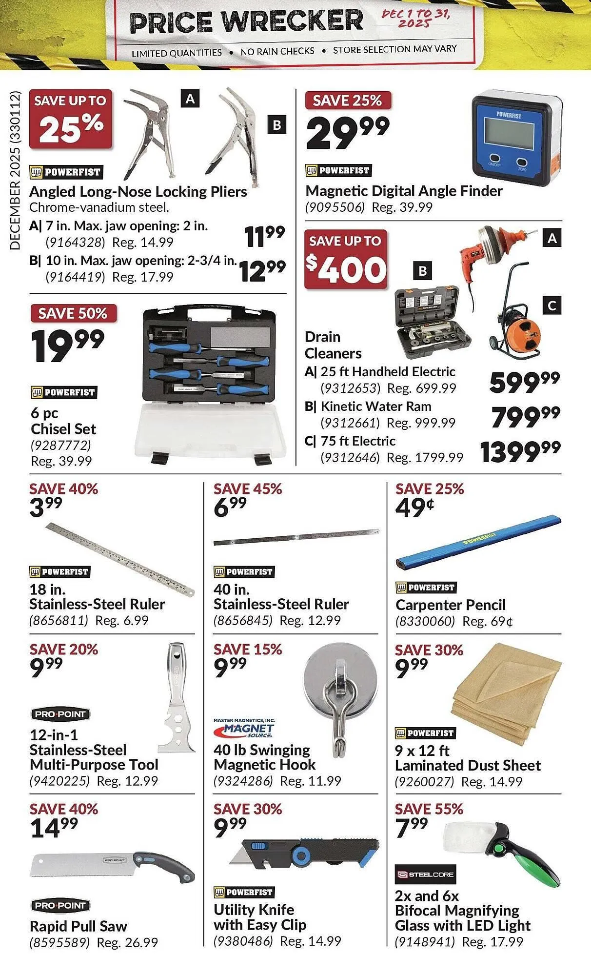 Princess Auto flyer from December 1 to January 1 2026 - flyer page 29
