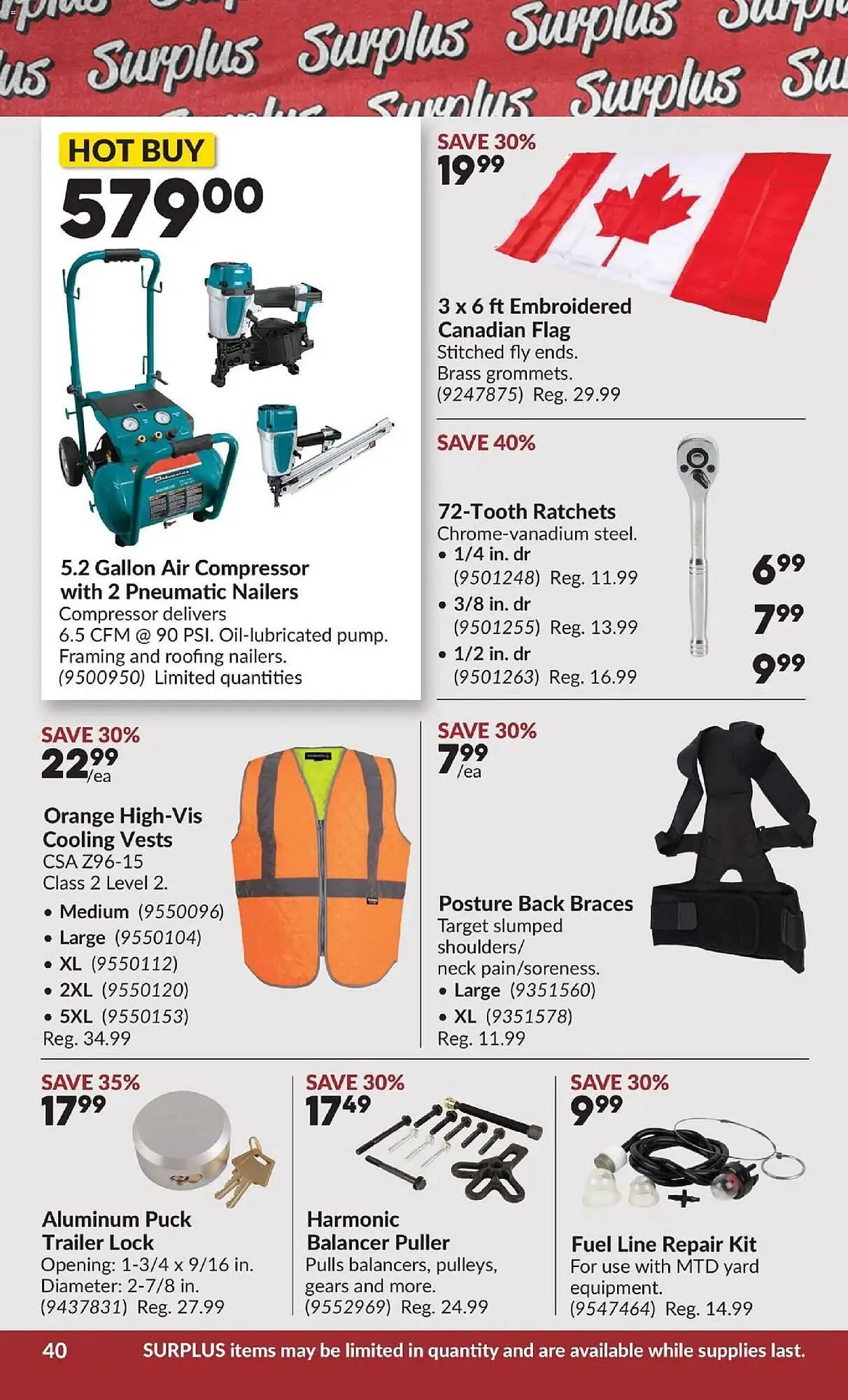 Princess Auto flyer from March 24 to April 6 2026 - flyer page 48