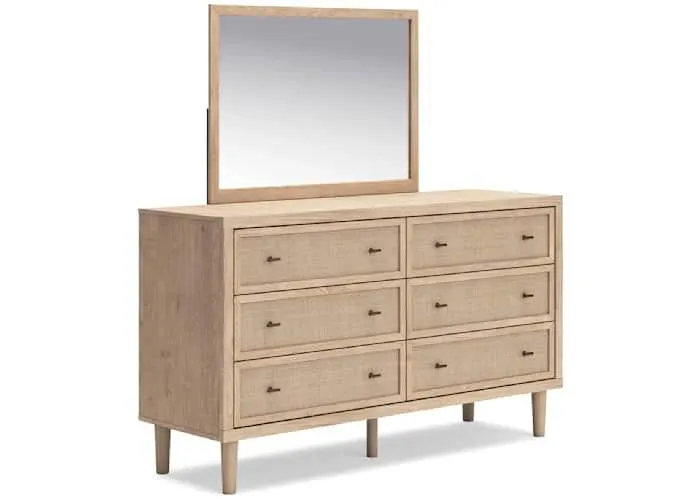 Cielden Dresser and Mirror - Two-tone