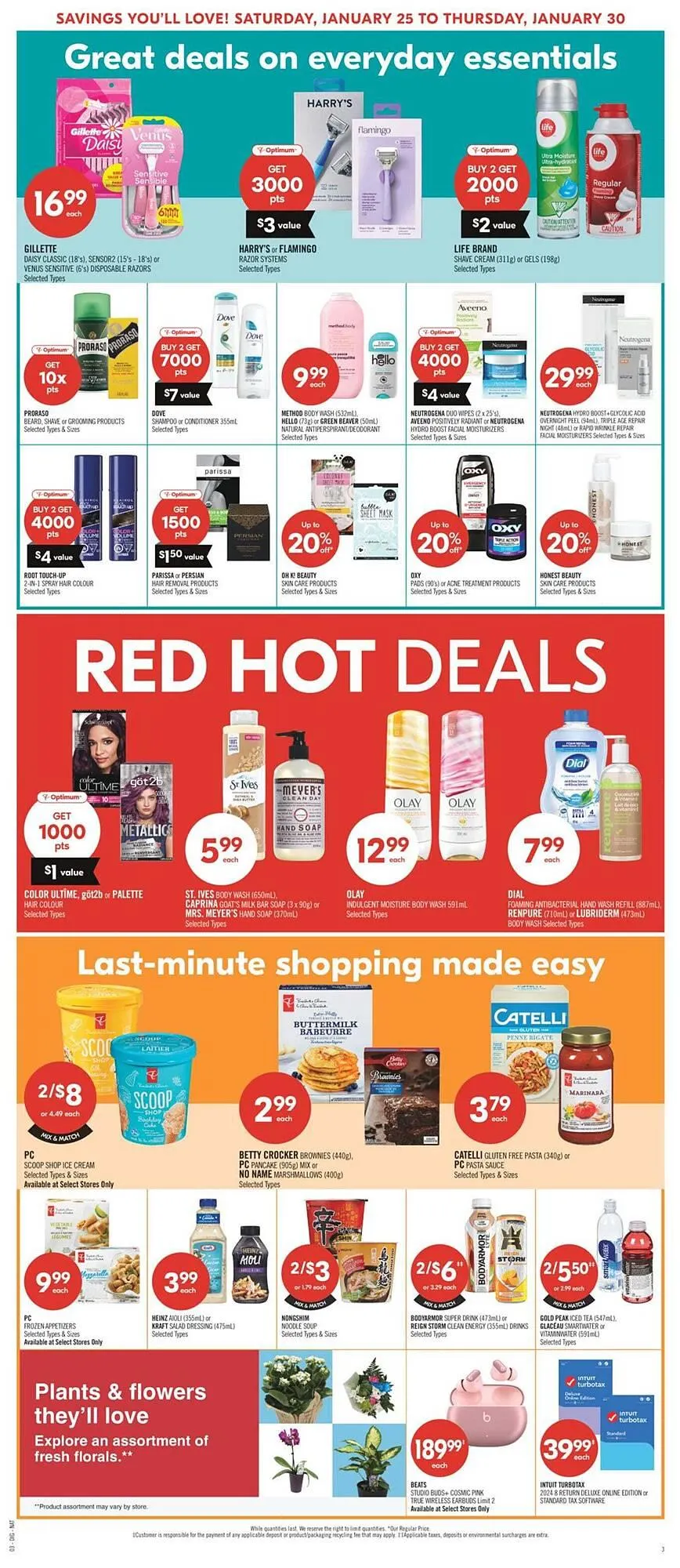 Shoppers Drug Mart flyer from January 23 to January 30 2025 - flyer page 19