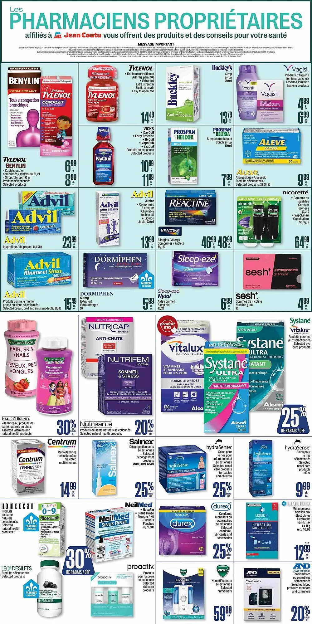 Jean Coutu flyer from November 6 to November 12 2025 - flyer page 3