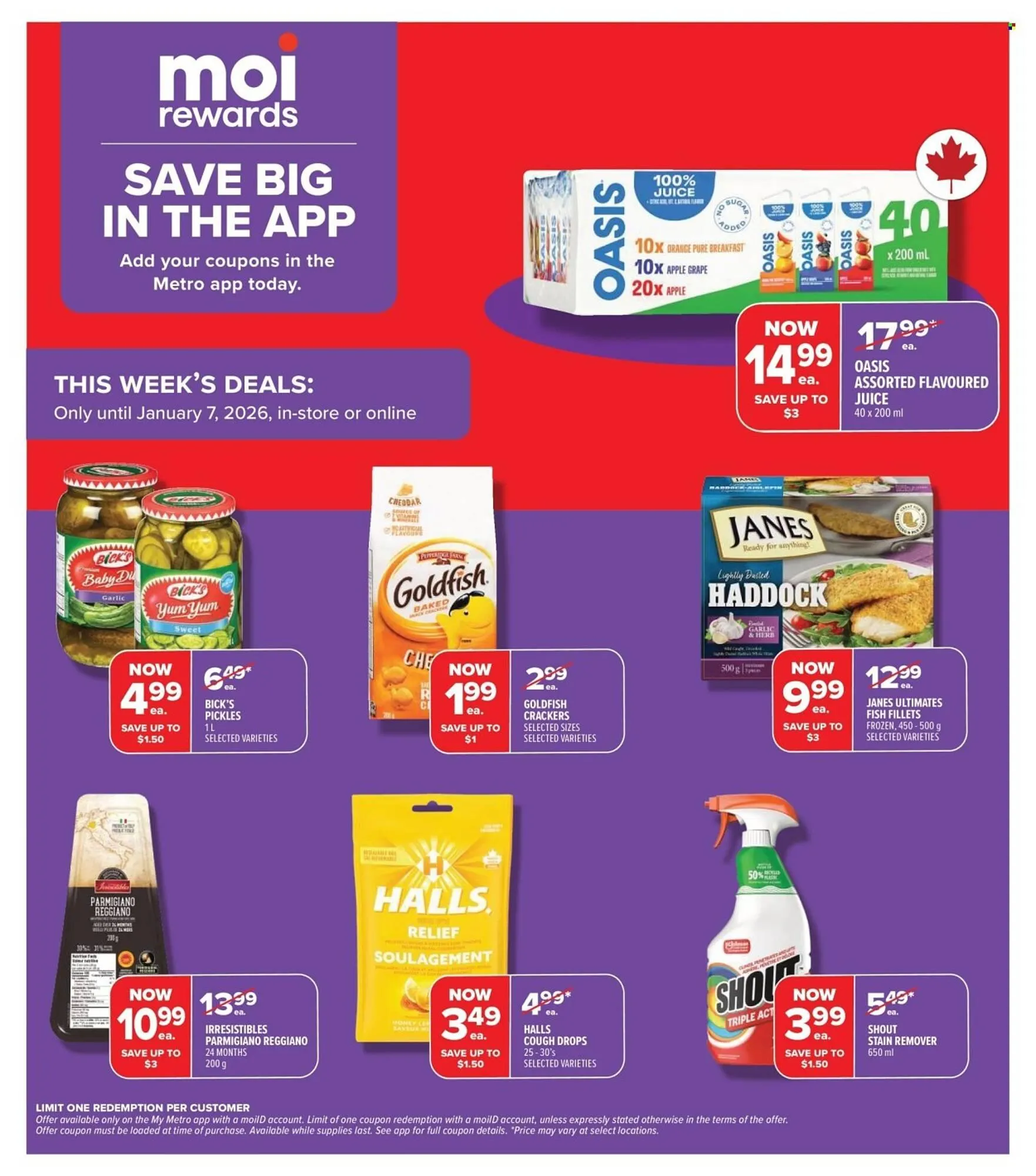 Metro flyer from January 1 to January 5 2026 - flyer page 4