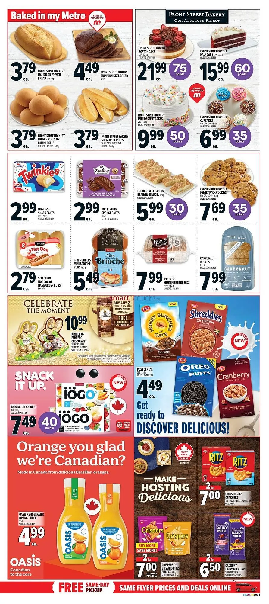 Metro flyer from April 3 to April 9 2025 - flyer page 8