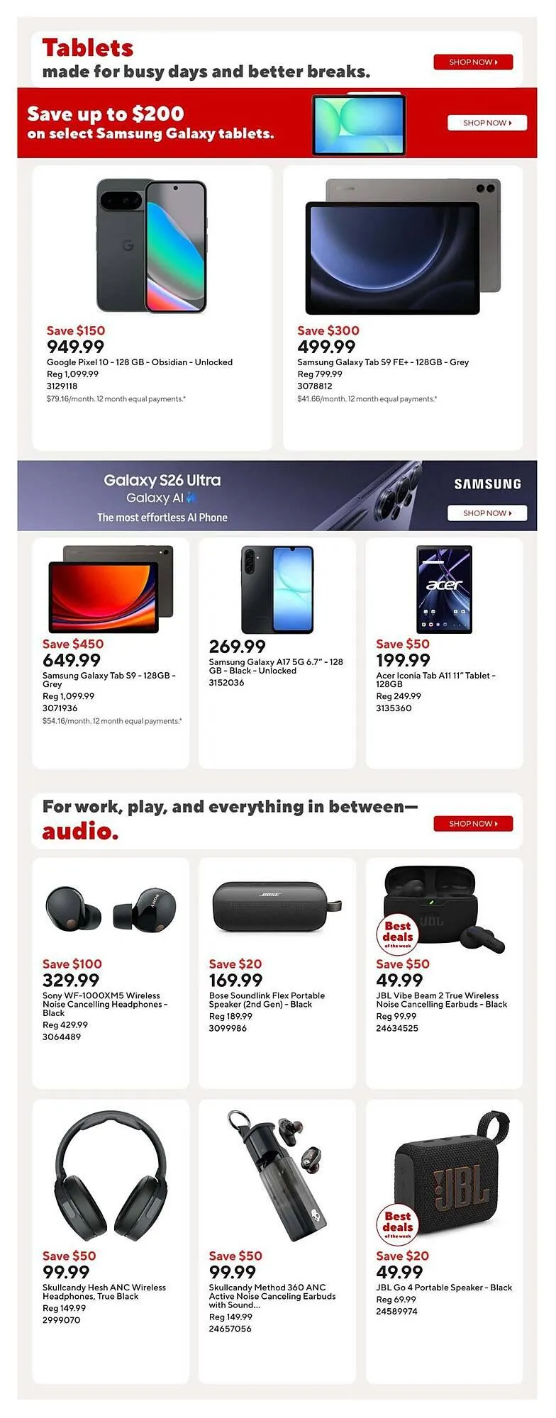 Staples flyer from March 13 to March 19 2026 - flyer page 8