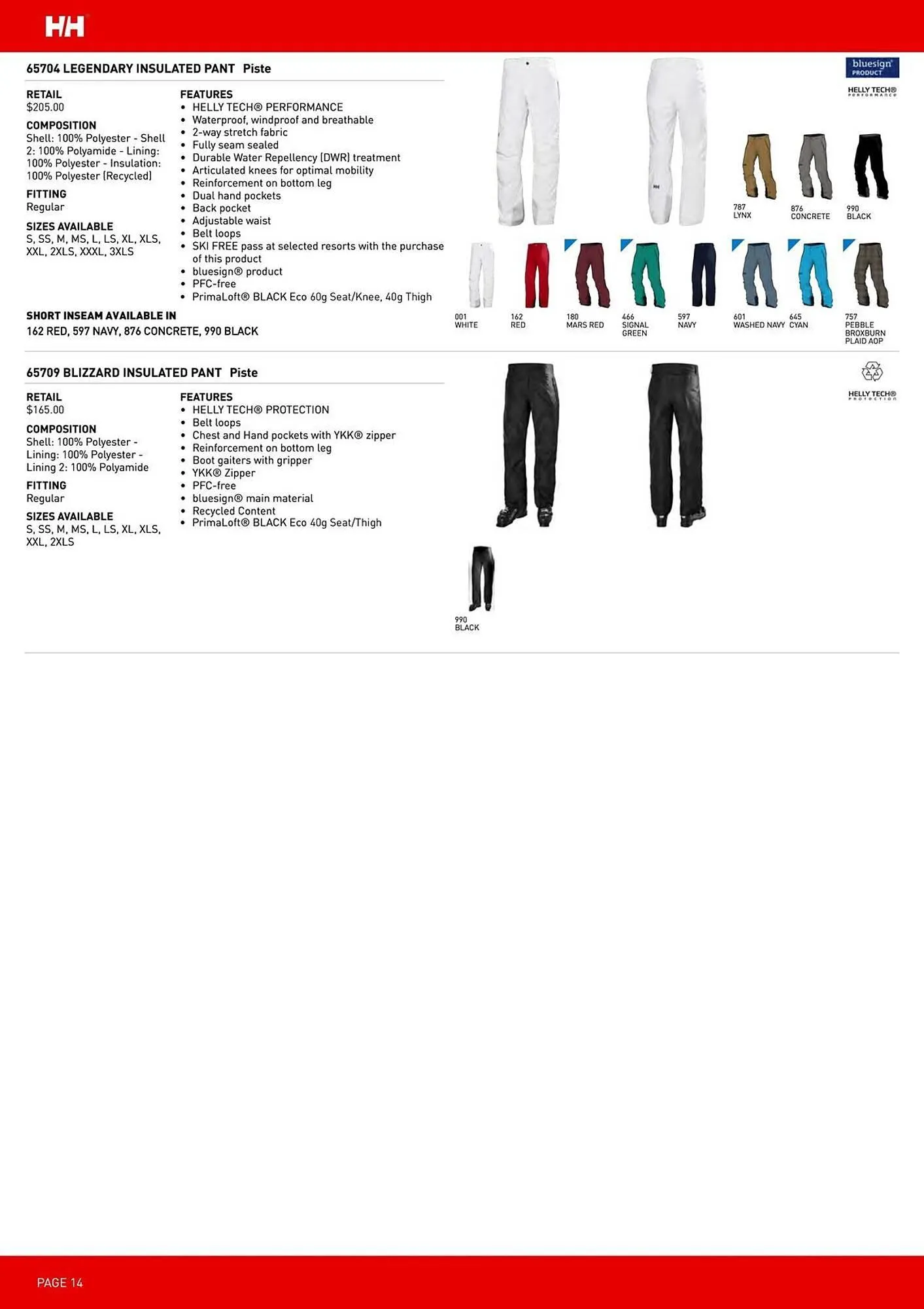 Helly Hansen flyer from September 11 to February 28 2026 - flyer page 14