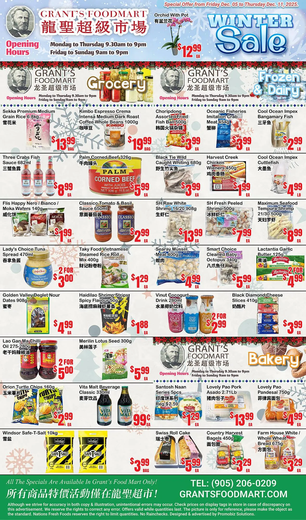 Grant's Foodmart flyer from December 4 to December 10 2025 - flyer page 2