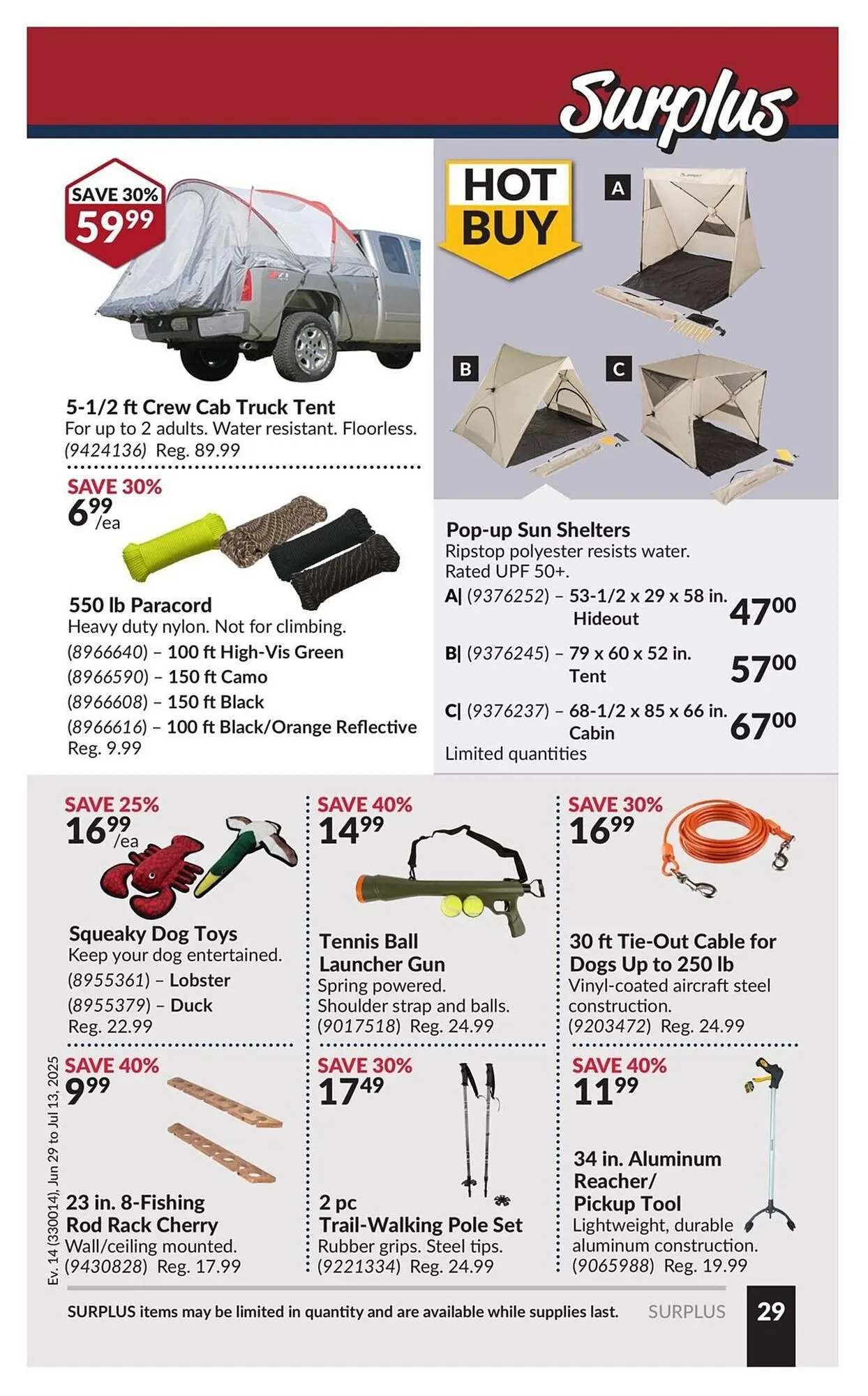 Princess Auto flyer from June 29 to July 13 2025 - flyer page 34