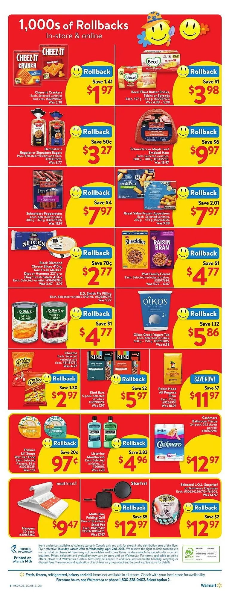 Walmart flyer from March 26 to April 1 2025 - flyer page 2