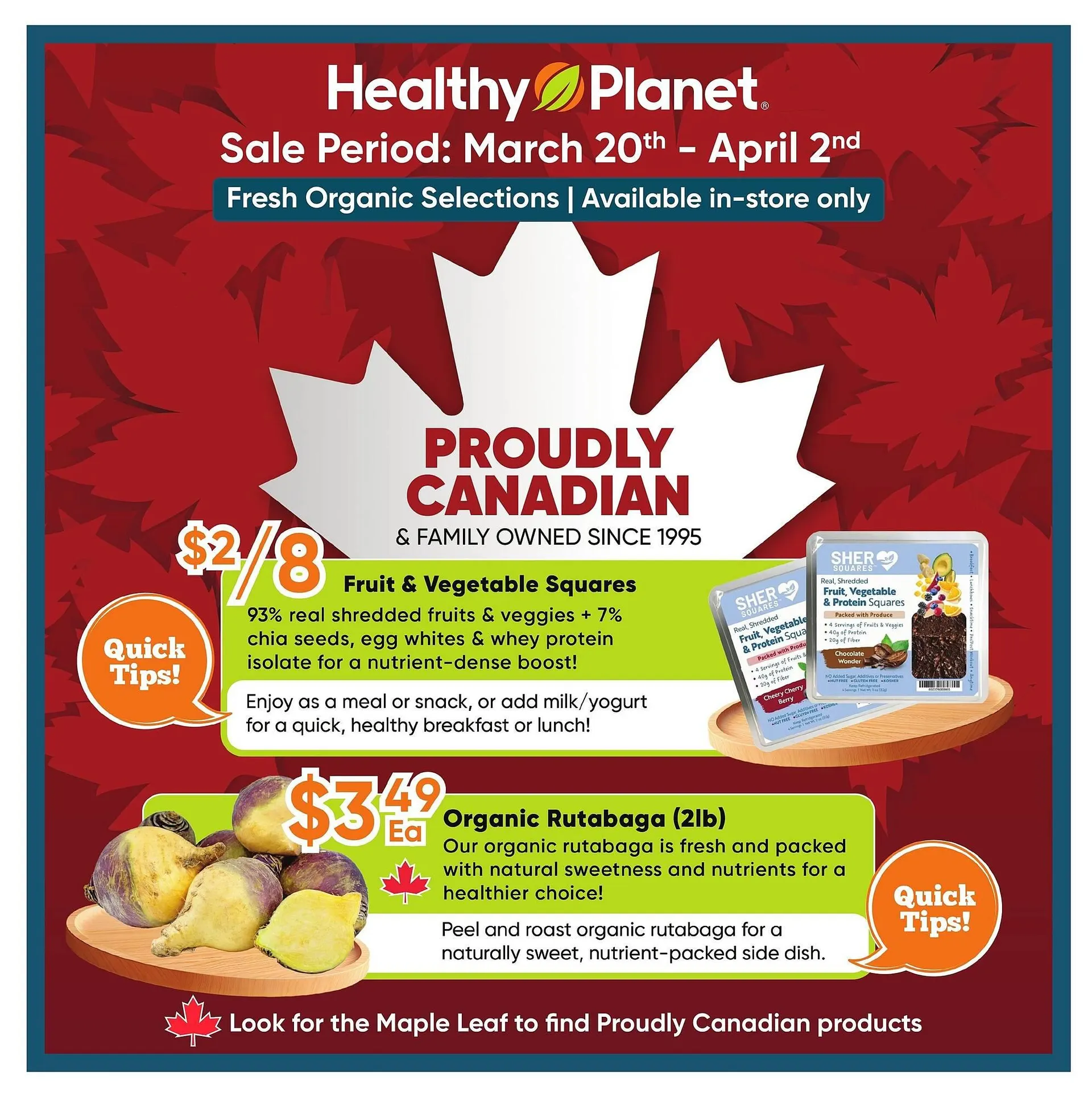 Healthy Planet flyer - 1