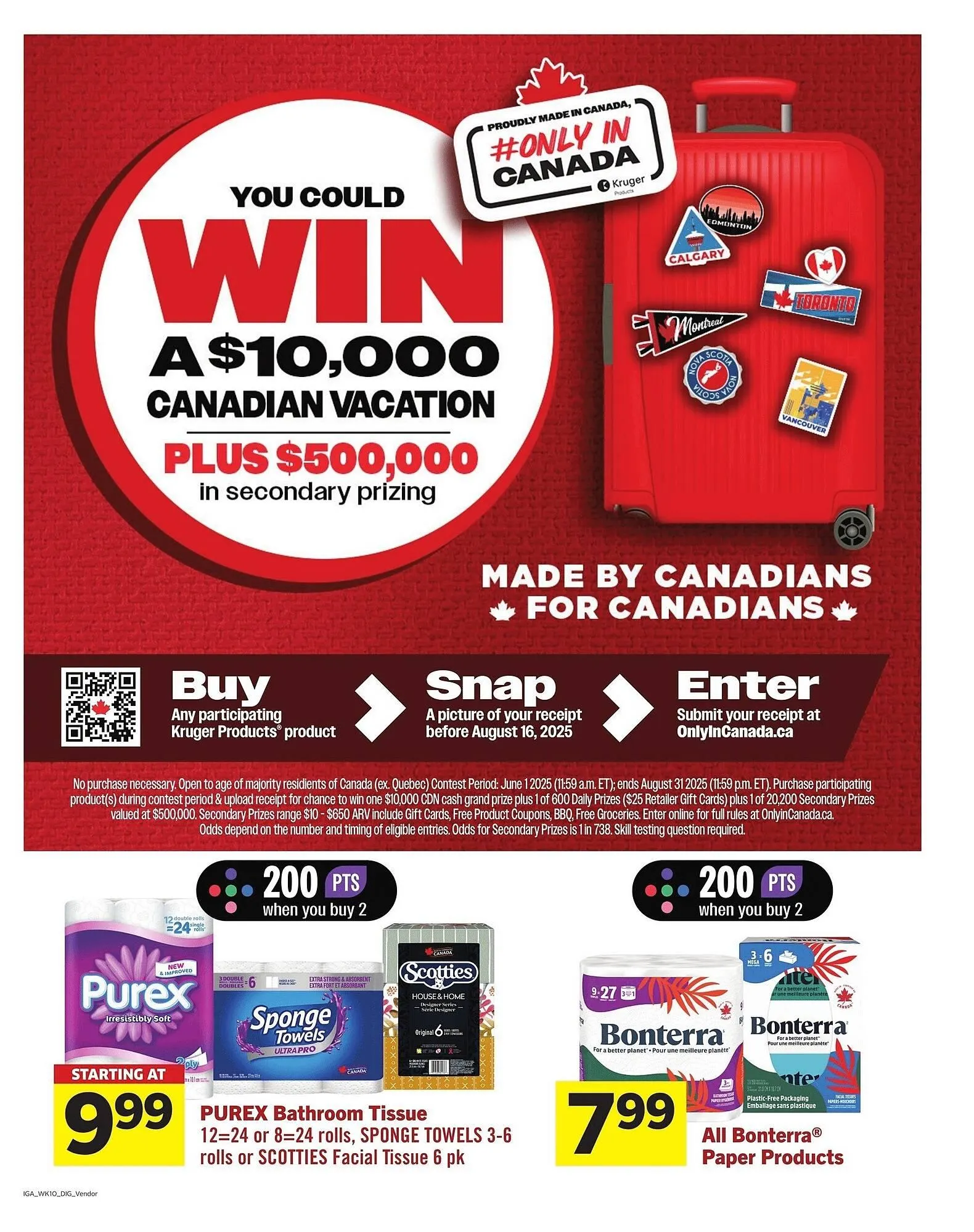 IGA flyer from July 3 to July 16 2025 - flyer page 9