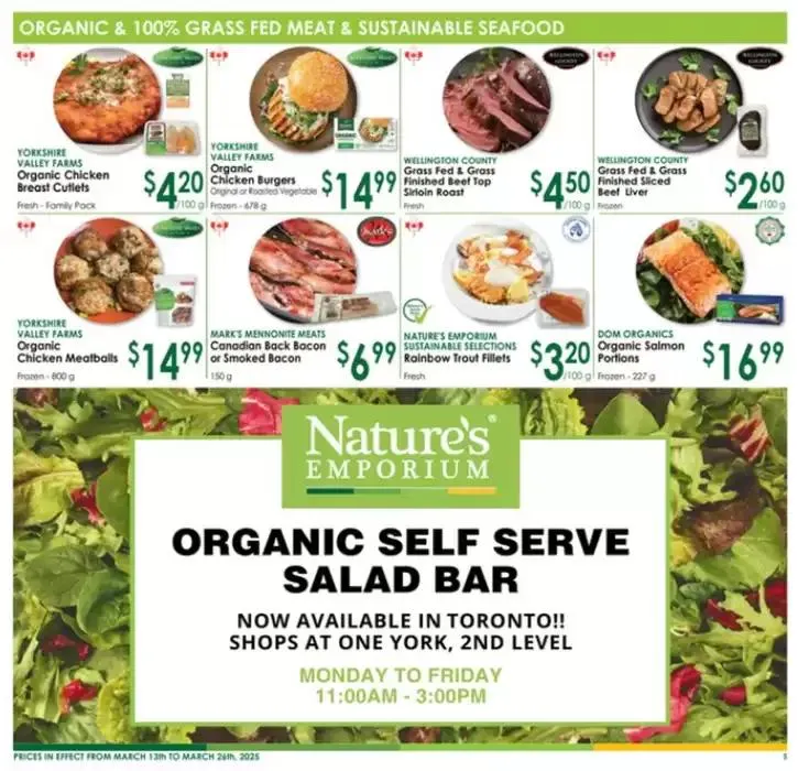 Current deals and offers from March 13 to March 26 2025 - flyer page 5