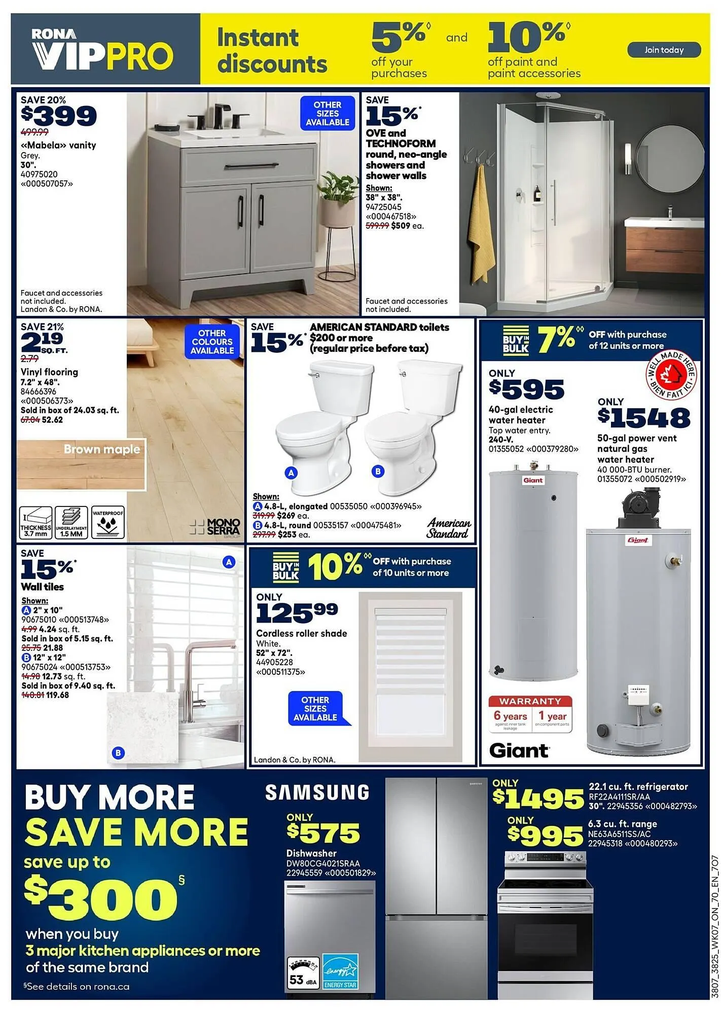 RONA flyer from March 12 to April 2 2026 - flyer page 3