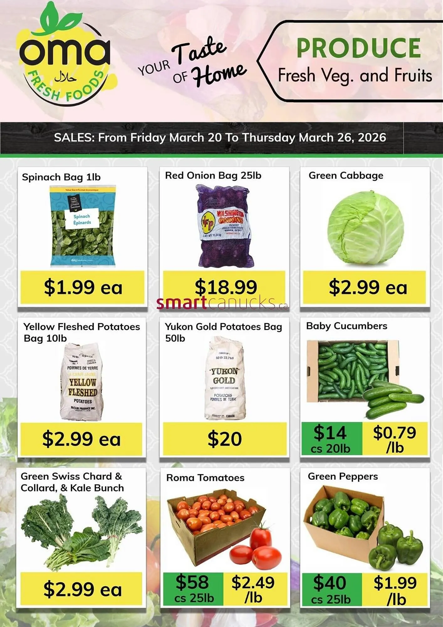 Oma Fresh Foods flyer from March 20 to March 26 2026 - flyer page 9