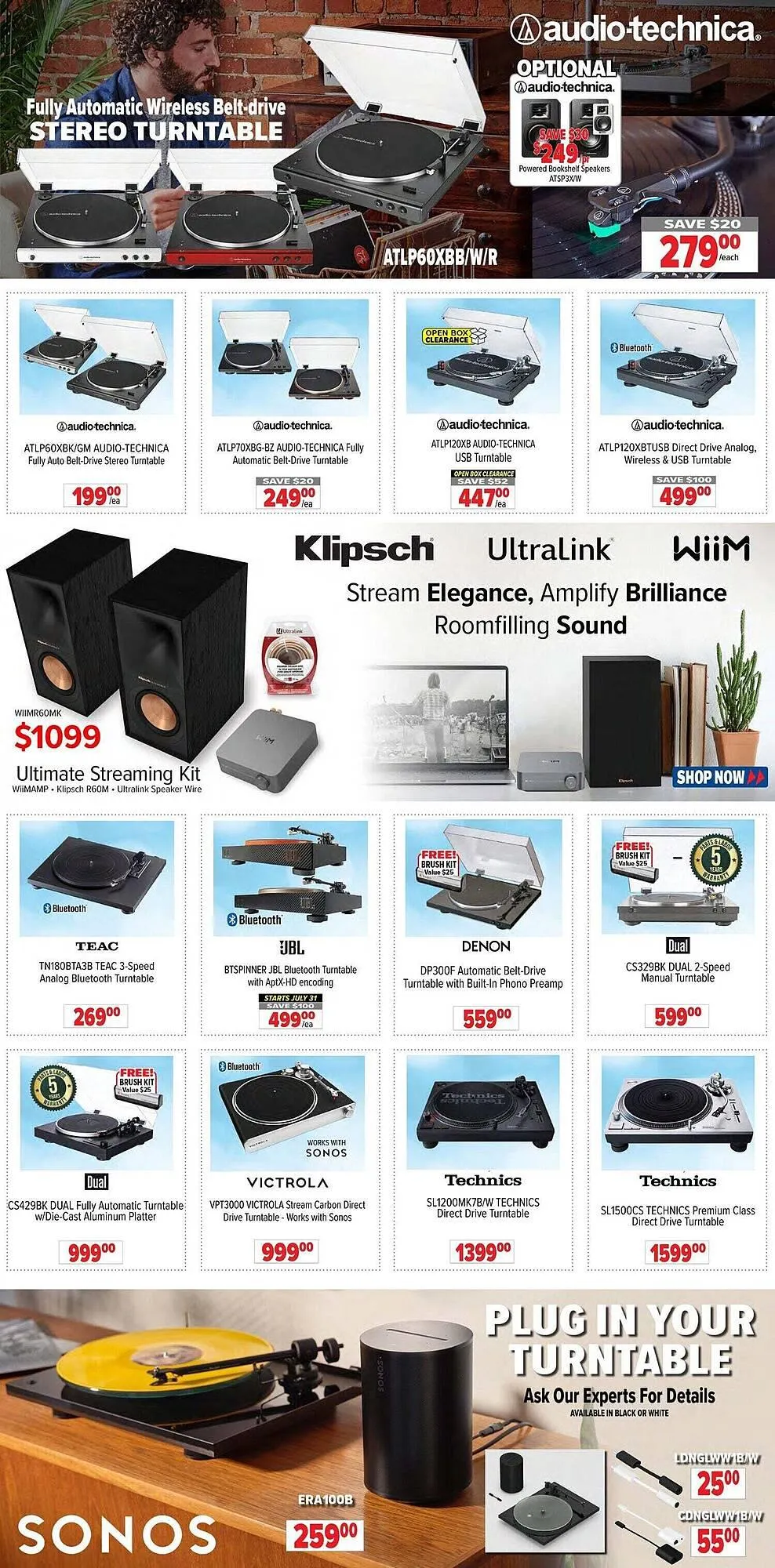 2001 Audio Video flyer from July 25 to August 1 2025 - flyer page 10