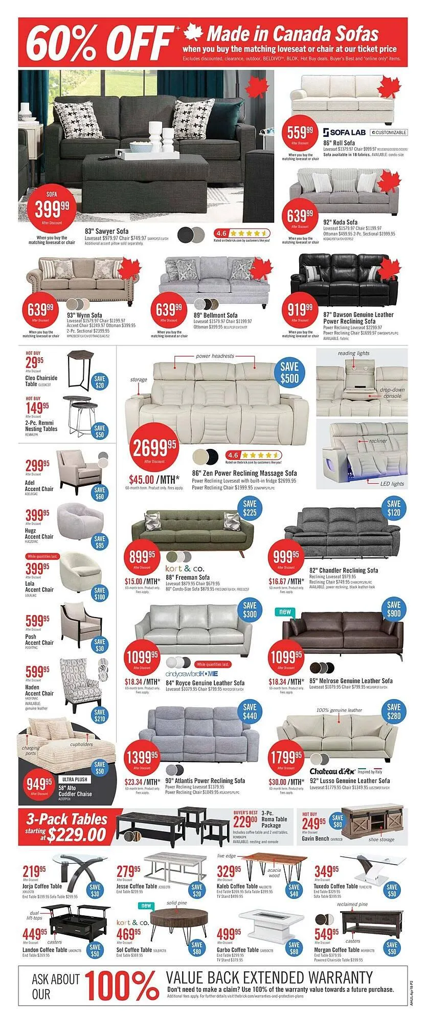 The Brick flyer from April 18 to April 21 2025 - flyer page 5