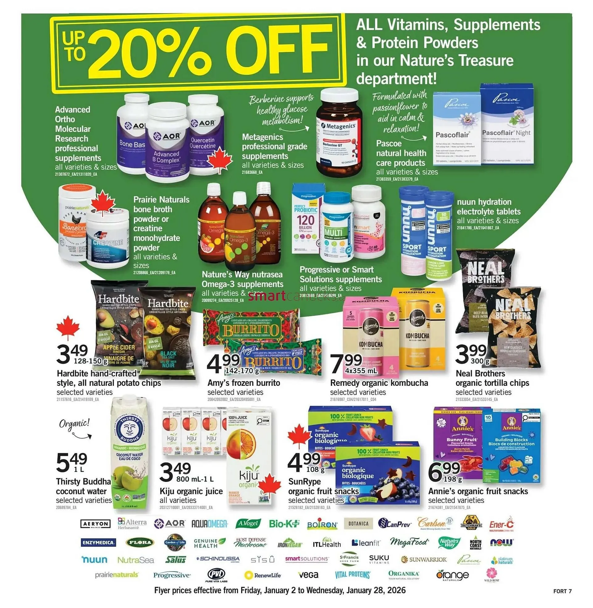 Fortinos flyer from January 2 to January 7 2026 - flyer page 8