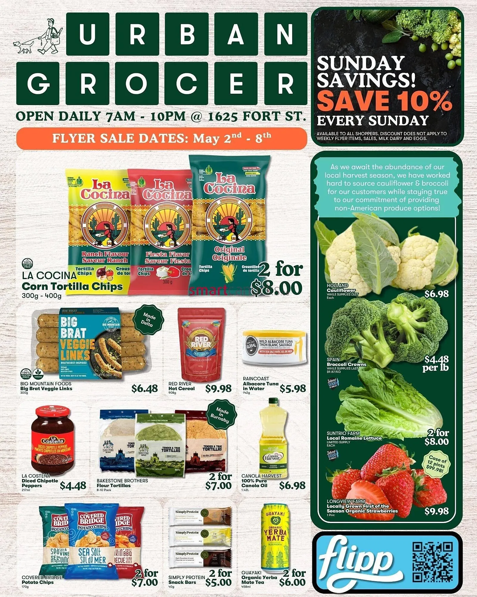 Urban Grocer flyer - 1