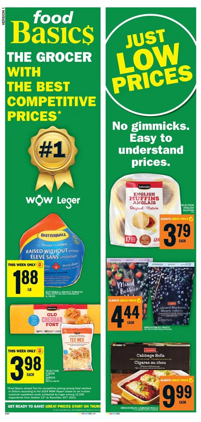 Discounts and promotions from September 26 to October 2 2024 - flyer page 1