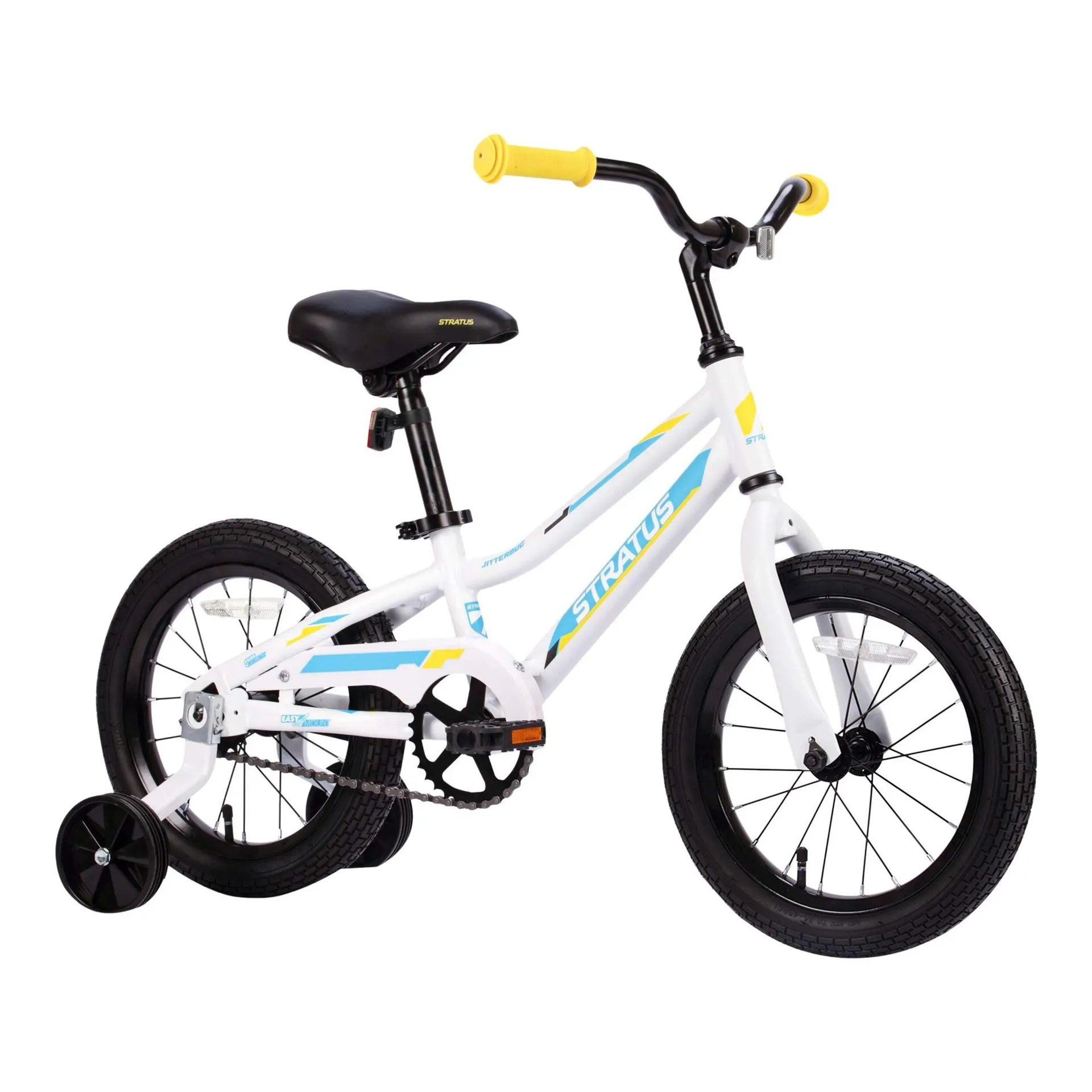 Kids' Stratus Jitterbug Bicycle, 14-in, White