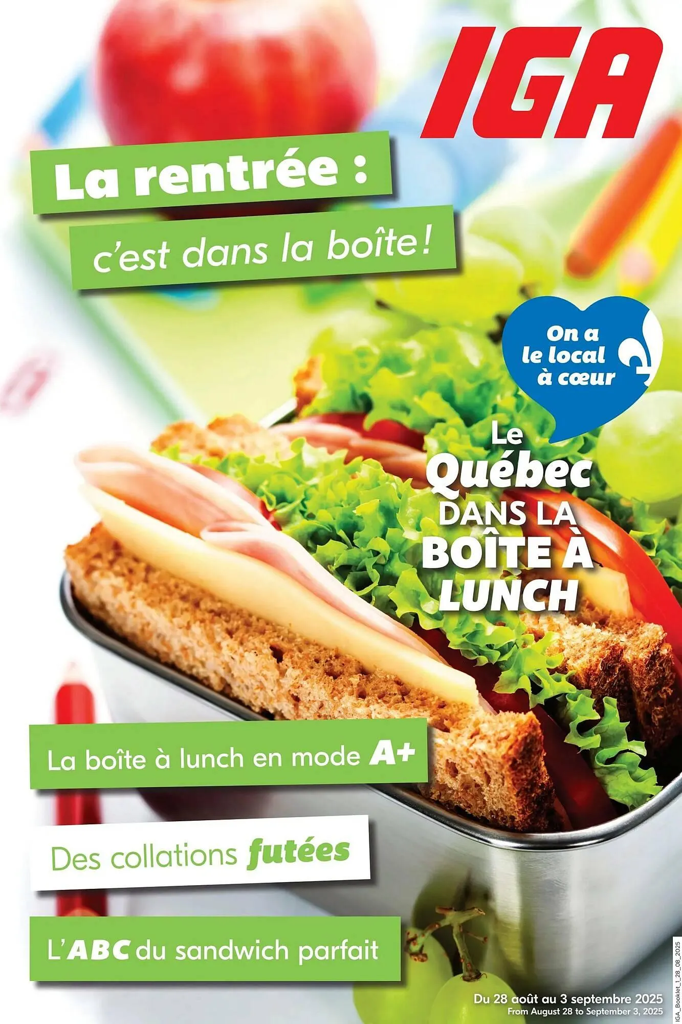 IGA flyer from August 28 to September 3 2025 - flyer page 18