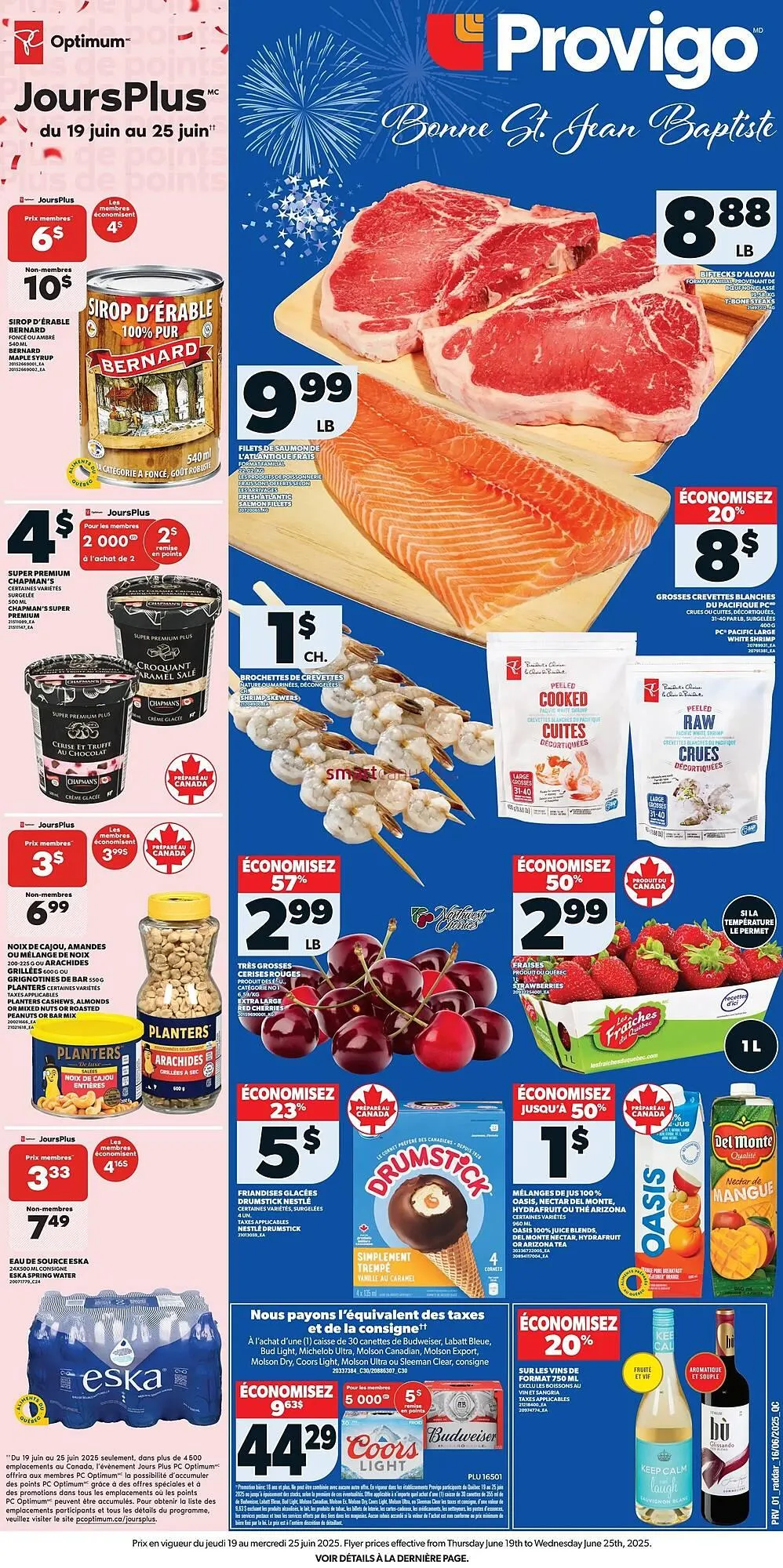 Provigo flyer from June 19 to July 2 2025 - flyer page 1