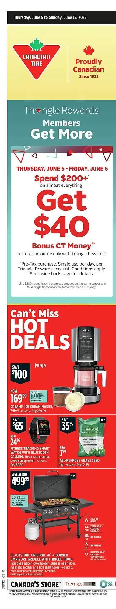Canadian Tire flyer from June 5 to June 15 2025 - flyer page 2