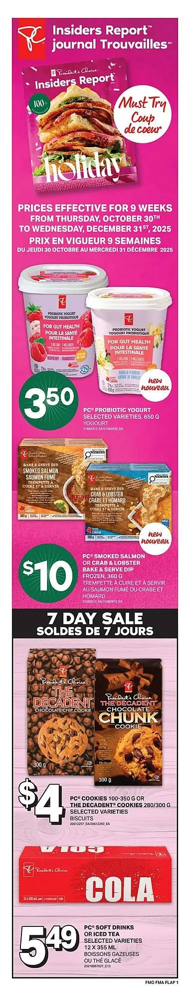 Freshmart flyer from November 6 to November 12 2025 - flyer page 1