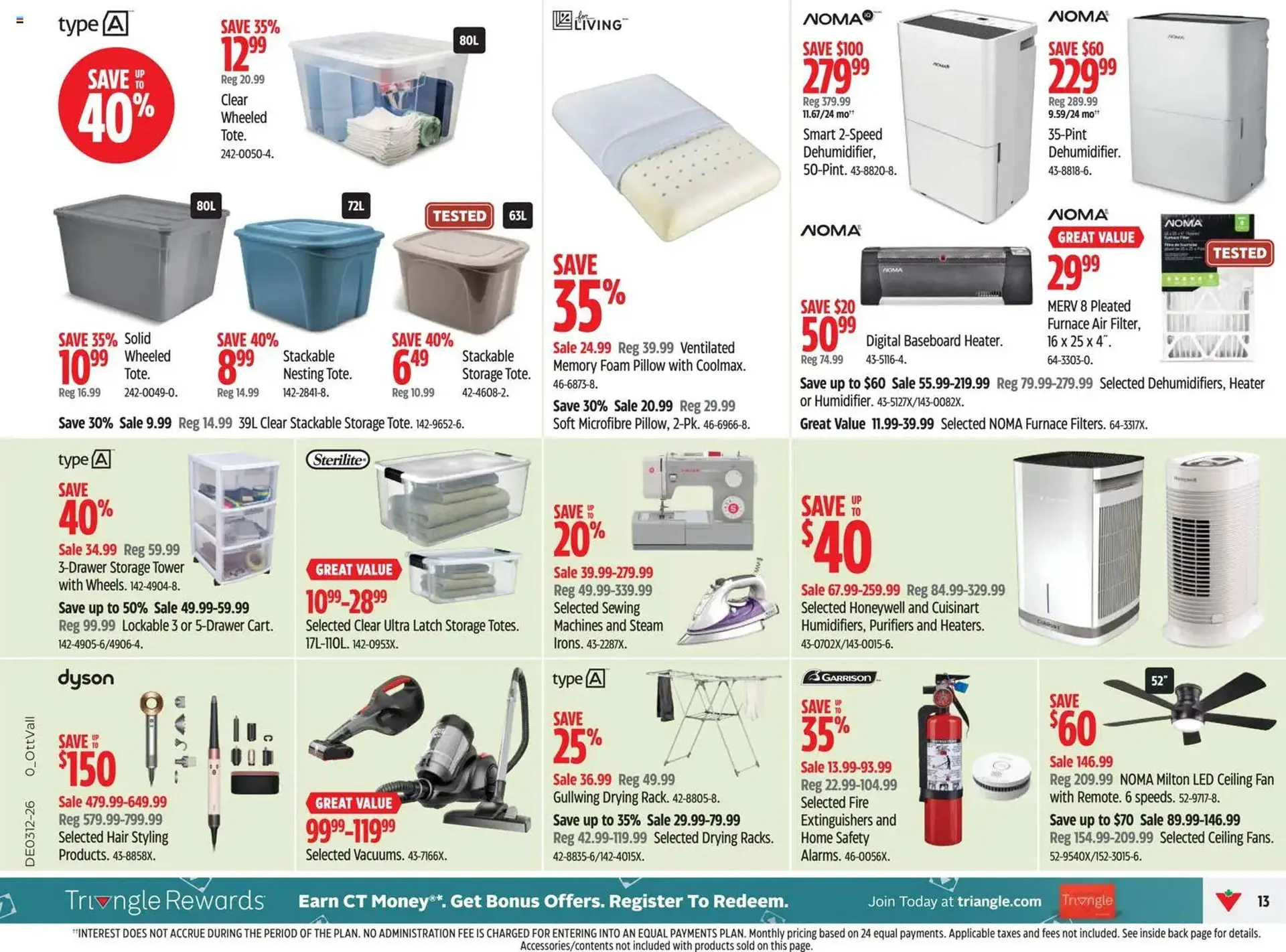 Canadian Tire flyer from March 19 to March 25 2026 - flyer page 13