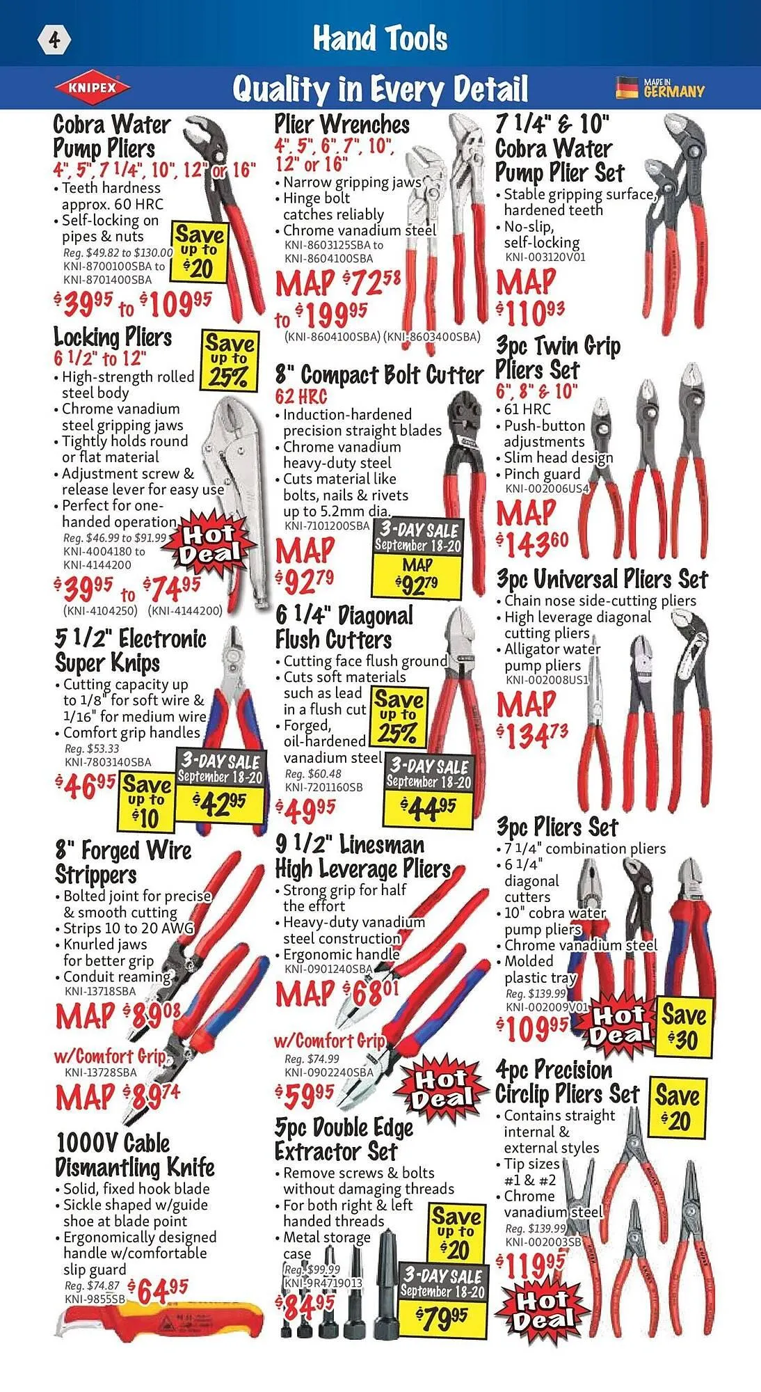 KMS Tools flyer from September 1 to September 15 2025 - flyer page 4