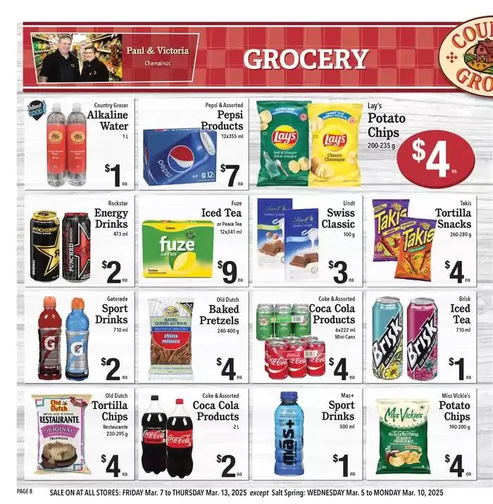 Discover attractive offers from March 7 to March 13 2025 - flyer page 8