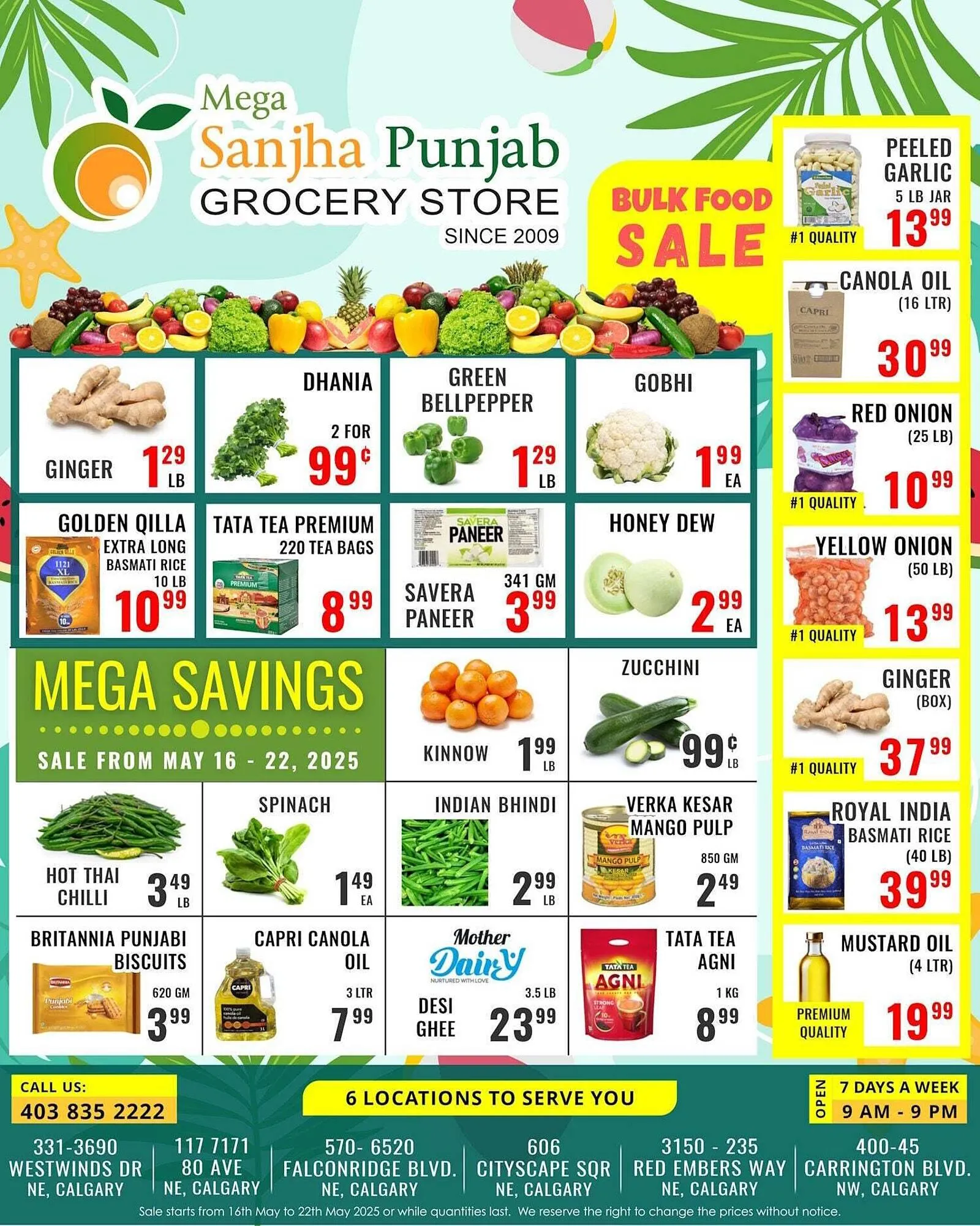 Mega Sanjha Punjab Grocery Store flyer - 1